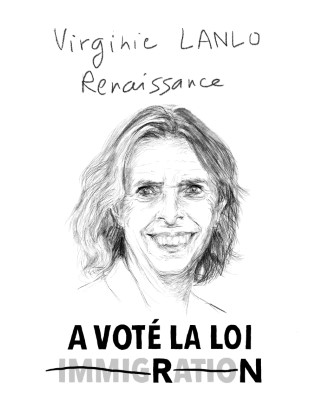 Portrait de Virginie Lanlo par Caroline Cruzinha