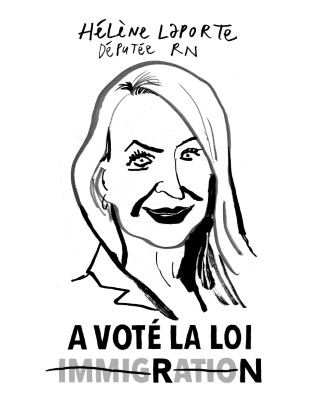 Portrait de Hélène Laporte par Loïc Sécheresse
