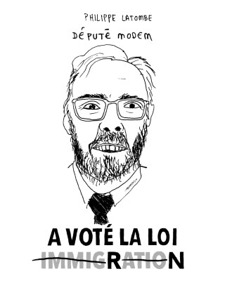 Portrait de Philippe Latombe par Thomas Brochard-Castex