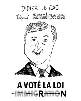 Portrait de Didier Le Gac par Anne Simon