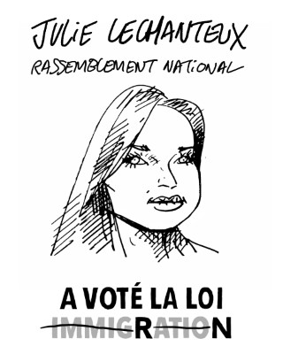 Portrait de Julie Lechanteux par Tris Kotro