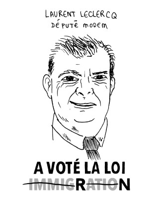 Portrait de Laurent Leclercq par Thomas Brochard-Castex