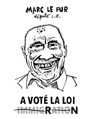 Portrait de Marc Le Fur par JC Menu