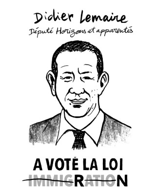 Portrait de Didier Lemaire par Gwen de Bonneval