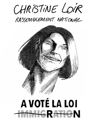 Portrait de Christine Loir par Tris Kotro