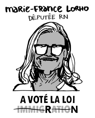 Portrait de Marie-France Lorho par Anne Simon Chapelain