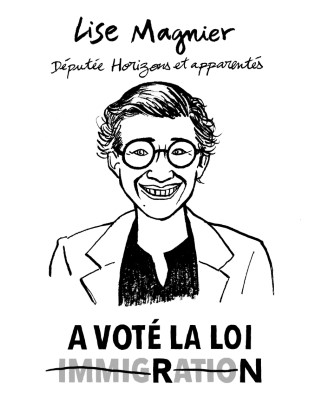 Portrait de Lise Magnier par Gwen de Bonneval