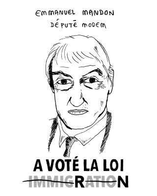 Portrait de Emmanuel Mandon par Thomas Brochard-Castex