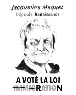 Portrait de Jacqueline Maquet par Tienstiens