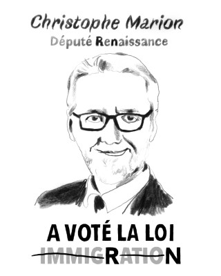 Portrait de Christophe Marion par Tienstiens