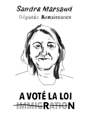 Portrait de Sandra Marsaud par Tienstiens