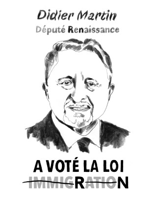 Portrait de Didier Martin par Tienstiens