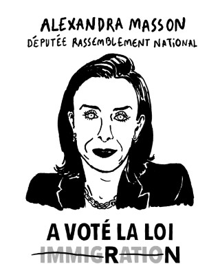 Portrait de Alexandra Masson par Iris Pouy