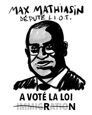 Portrait de Max Mathiasin par Terreur Graphique