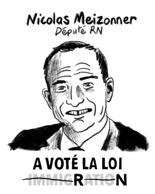 Portrait de Nicolas Meizonnet par Lisa Lugrin