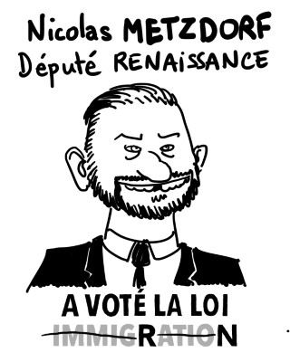 Portrait de Nicolas Metzdorf par Loïc Verdier