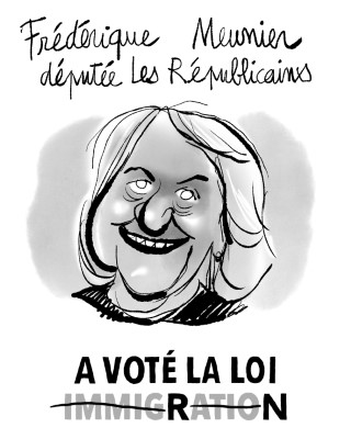 Portrait de Frédérique Meunier par François Maumont