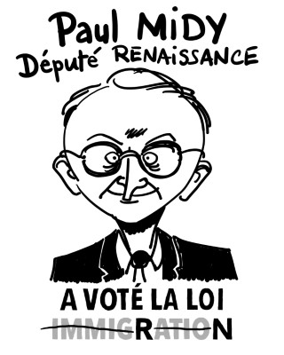 Portrait de Paul Midy par Loïc Verdier