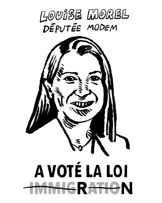 Portrait de Louise Morel par Morvandiau