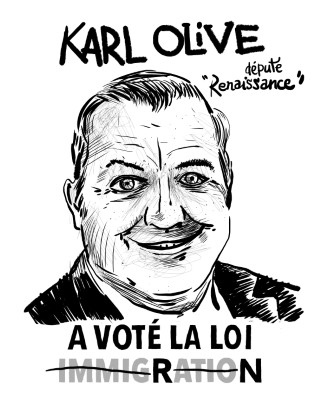 Portrait de Karl Olive par Florent Richard