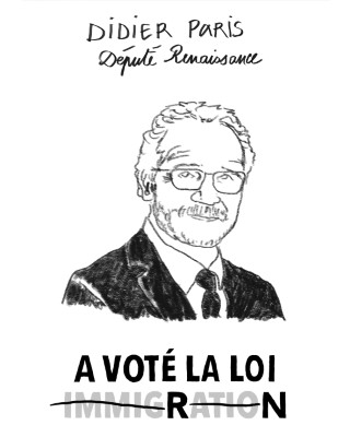 Portrait de Didier Paris par Annaïg Plassard