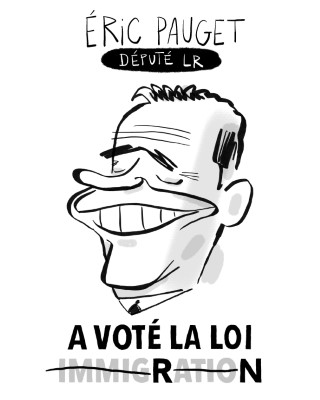 Portrait de Éric Pauget par Sié