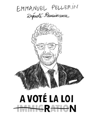 Portrait de Emmanuel Pellerin par Annaïg Plassard