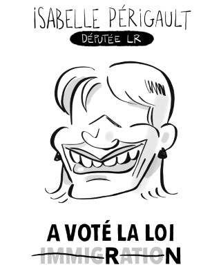 Portrait de Isabelle Périgault par Sié