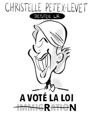 Portrait de Christelle Petex-Levet par Sié