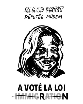 Portrait de Maud Petit par Morvandiau