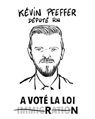 Portrait de Kévin Pfeffer par Stanislas Gros