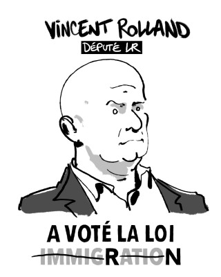 Portrait de Vincent Rolland par Camille Besse