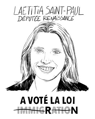 Portrait de Laetitia Saint-Paul par Thomas Gilbert