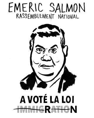 Portrait de Emeric Salmon par Sébastien Vassant