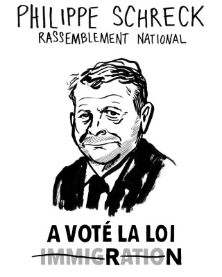 Portrait de Philippe Schreck par Sébastien Vassant