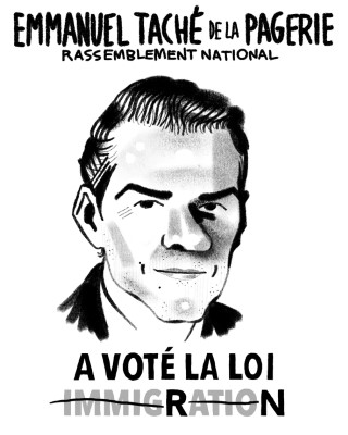 Portrait de Emmanuel Taché de la Pagerie par Benjamin Adam