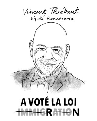 Portrait de Vincent Thiébaut par Lorène Gaydon