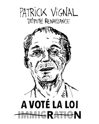 Portrait de Patrick Vignal par OttoT