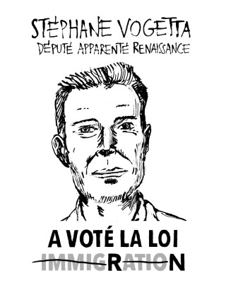 Portrait de Stéphane Vojetta par OttoT