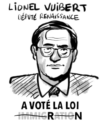 Portrait de Lionel Vuibert par Terreur Graphique