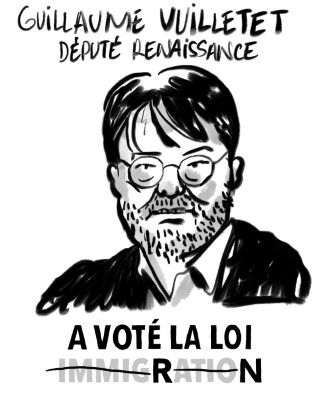 Portrait de Guillaume Vuilletet par Terreur Graphique