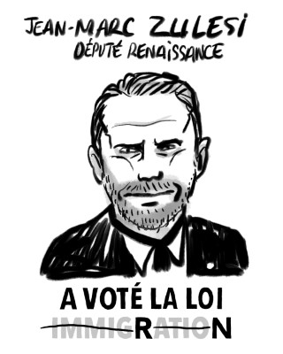 Portrait de Jean-Marc Zulesi par Terreur Graphique
